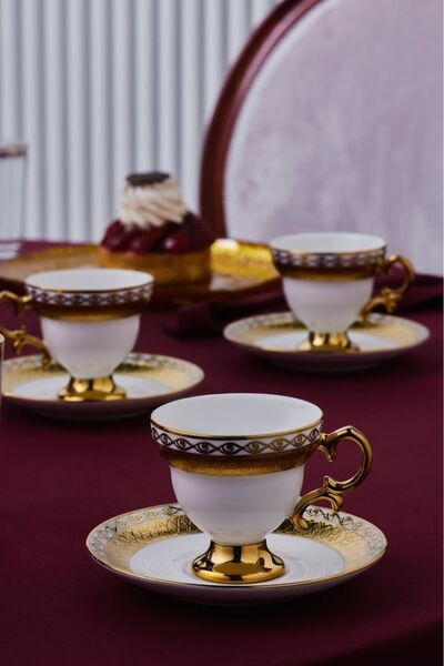 Karaca Hürrem 6 Person Coffee Cup 90 ml