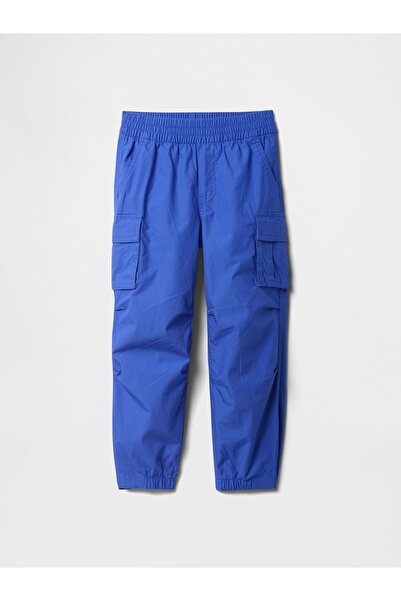 GAP Erkek Bebek Mavi Paraşüt Kargo Pull-On Pantolon