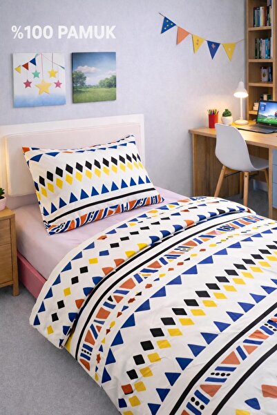 Eponj Home Nevresim Takımı Tek Kişilik Campüs İsagor Sarı