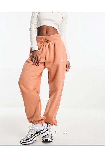 Nike Sportswear Phoenix Fleece Yüksek Belli Bol Kesimli Kadın Eşofman Altı