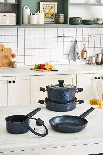 Karaca Biodiamond Dante Induction Base 7 Piece Pot and Pan Set
