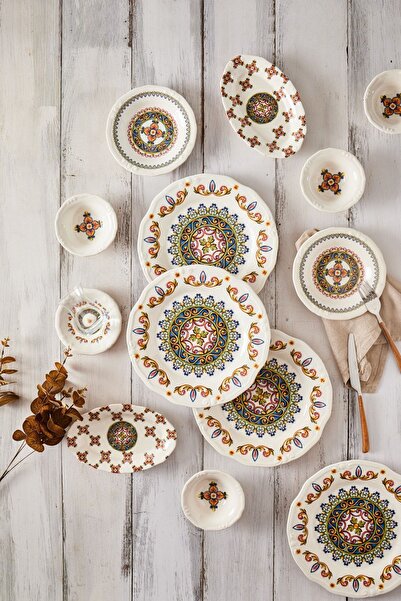 Karaca Chart 26 Parça 6 Kişilik Kahvaltı Seti