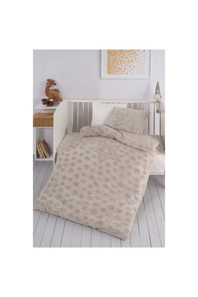 Kanz Unisex Welsoft Bedding Set Beige