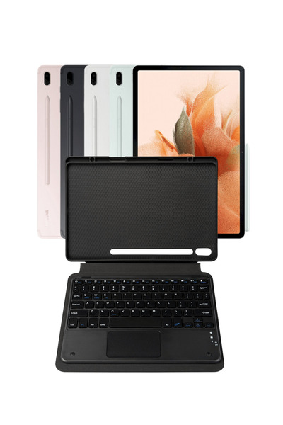 Fuchsia Savvy Keyboard Tab S7 FE LTE