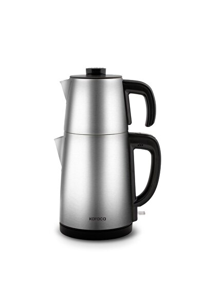 Karaca Gastro Dem 2 in 1 - Inox Tea Machine and Kettle, Chrome