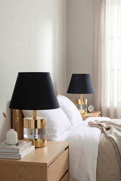 AbajurAksesuar Johnny Sarı Çift Abajur