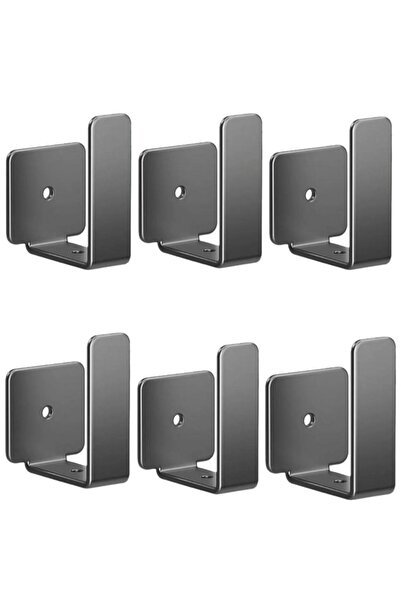 Choice 6PCS Router placement rack, no drilling wall mounted socket fixed brac...