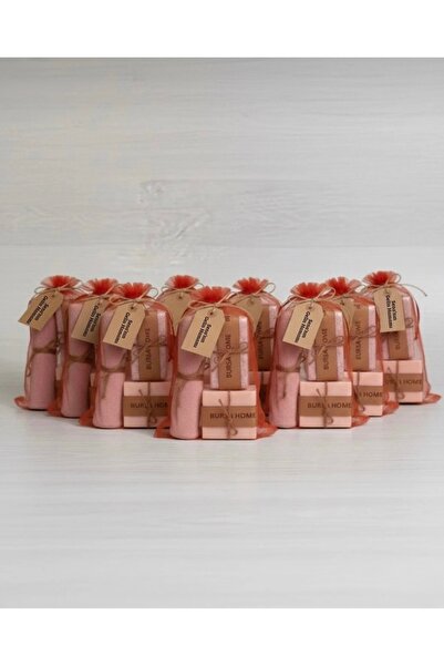 Bursa Home 10’lu Doğal Banyo Seti – Kese,El Yapımı Sabun, Topuk Taşı Tül Kese...