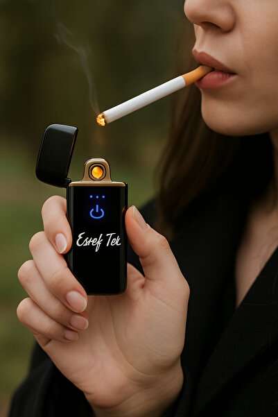 TrendÜrünlerim Kişiye Özel Isim Baskılı Vip Alevsiz Çakmak