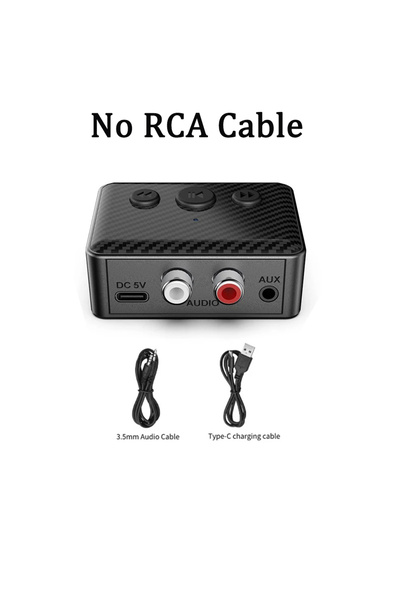 Choice لا يدعم مستقبل الصوت اللاسلكي RCA، محول موسيقى ستيريو بلوتوث 5.4، يدعم...