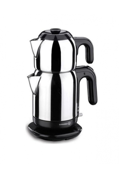 KORKMAZ A369 Demtez Çay Makinası Siyah