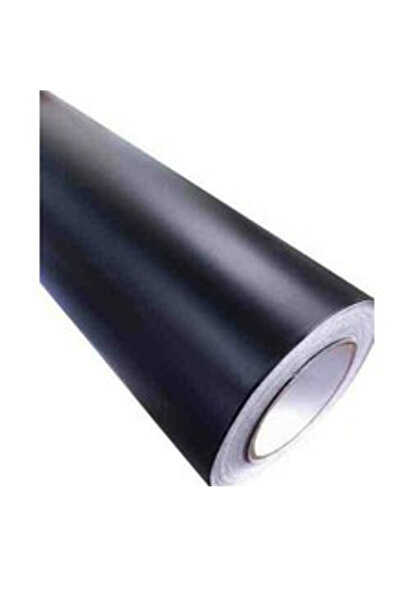 BRN Reklam غلاف خزانة طاولة أسود غير لامع ذاتي اللصق (50x100)