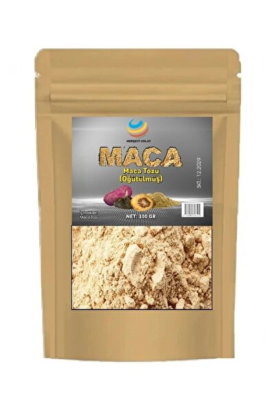 Herşeyi Kolay Öğütülmüş Gerçek Saf Maca ( Maka ) Kökü Tozu 100 gr - Maca Root...