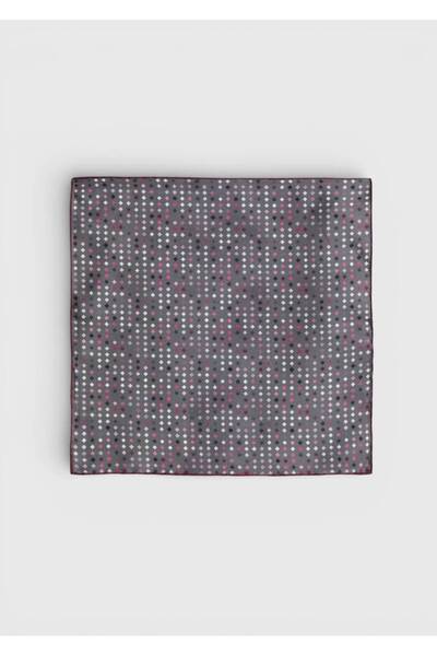 Ramsey Burgundy Handkerchief