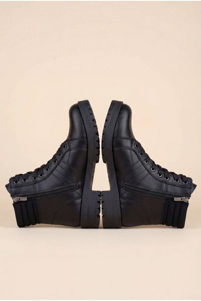 Riccon Skin Black Women's Boots0012285
