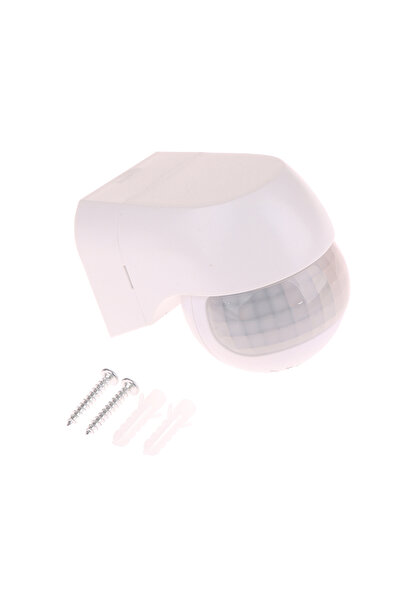 Choice مفتاح حائط خارجي أبيض يعمل بالأشعة تحت الحمراء طويل الحركة بتيار متردد...