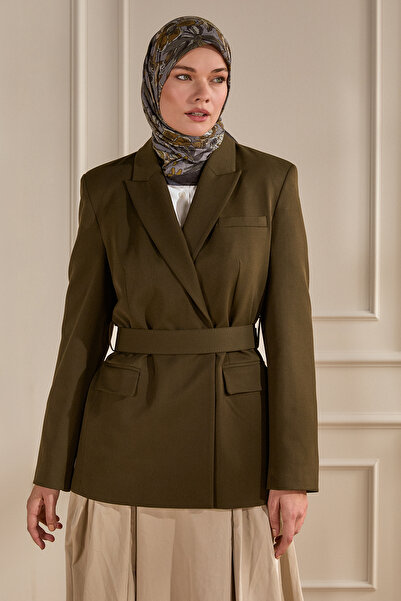 SilkTouch وشاح كراش بنمط فلورا عتيق باللونين الأسود والرمادي