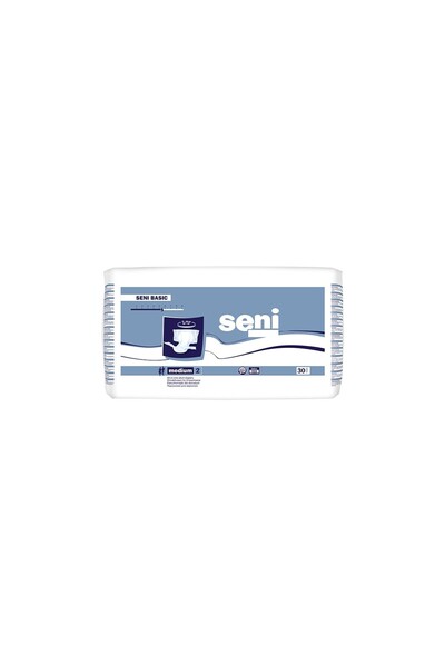 Seni Scutece pentru adulti Basic, M, 30 buc,Scutece Adulti Basic Medium 2, Ma...