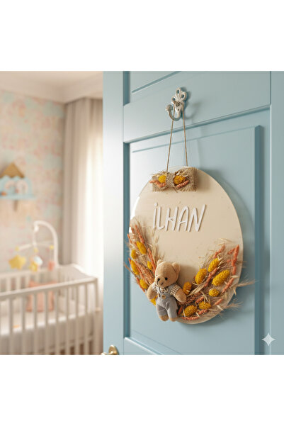 ORGANİZASYON HEDİYEM BEBEK ODALARININ VAZGEÇİLMEZİ 30 CM KAPI SÜSÜ İSTEDİĞİNİ...