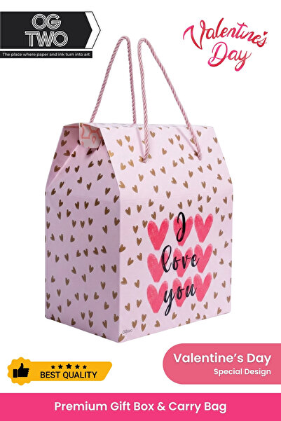 OGTWO Pachet cadou special de Ziua Îndrăgostiților, cutie cadou personalizată...