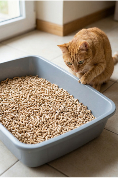 Orgakitty Orga Kitty Çam Peleti Doğal Pelet Kedi Kumu 30lt