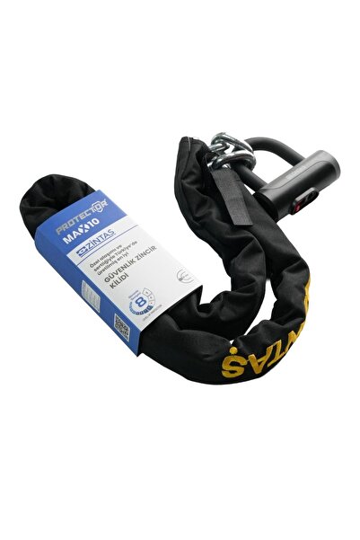 Zintaş Protector Max10 Motosiklet Kesilmez Zincir Kilit 10mmx150cm