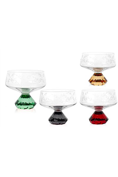 Mikasa Moor Bonny 4lü Renkli Ayaklı Dondurmalık