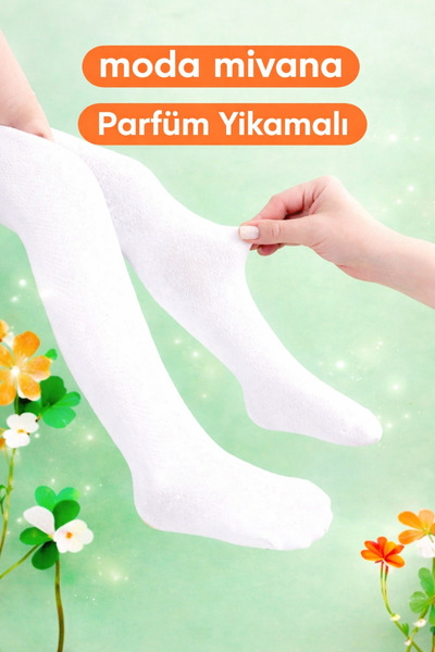 medineticaret Bílé bavlněné dětské punčochové kalhoty - dětské punčochové kal...