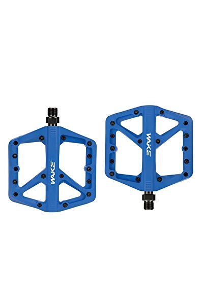 Wake Plastik Mavi Rulmanlı Vidalı Platform Pedal