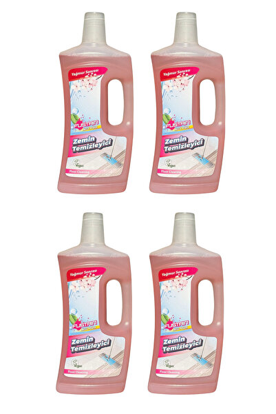 FUSTAIN 4 x 1 Litre Konsantre Yüzey Temizleyici After Rain - İz Bırakmayan Pa...