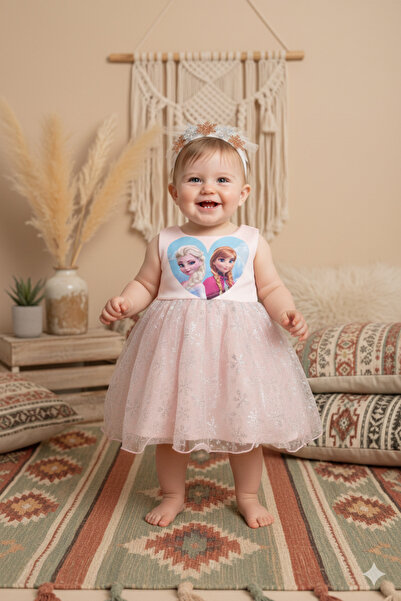 esmababykids Elsa Kız Elbise
