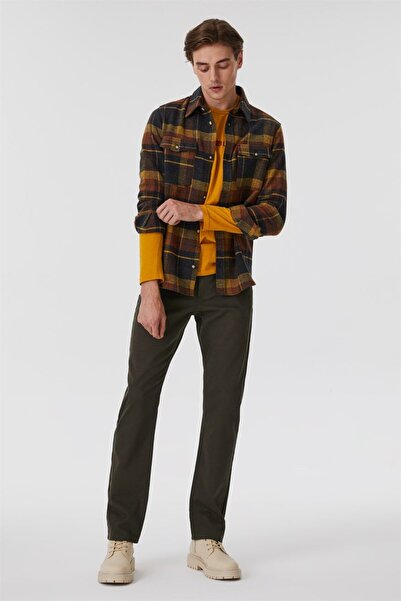 Lee Cooper Pantaloni Jagger Porter pentru bărbați, slim, drepti, cu talie nor...