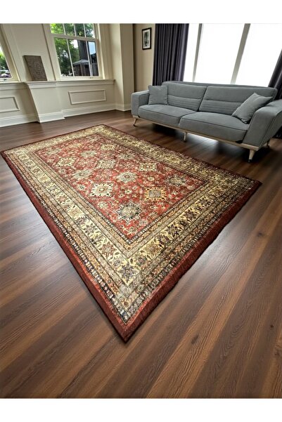 LİMAY غطاء سجاد كبير الحجم - غطاء سجاد - قابل للغسل - عملي - قماش مخملي - ديك...