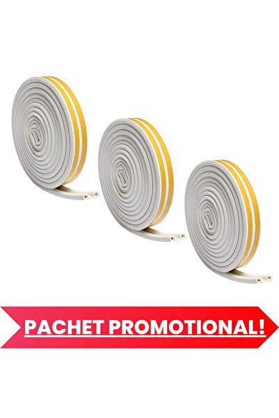 Mercaton Set 3 buc., Bandă autoadezivă pentru etanșarea ușilor și ferestrelor...