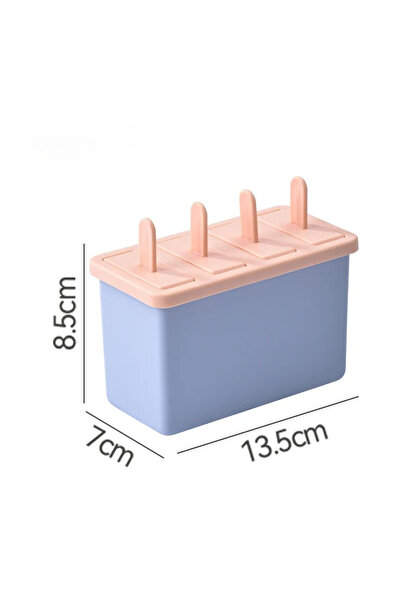 Choice قالب مصاصات/سوربيه 4grid-S، مصنوع من مواد آمنة غذائيًا، مناسب للاستخدا...