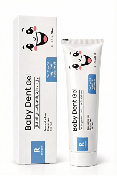 Remedix جل التسنين بيبي دينت للأطفال طبيعي 100%