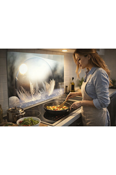 Decorita Захисний екран для скла | Зимовий візерунок | 49,5 см × 76 см