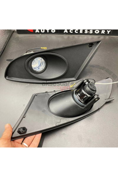 carlone Seat Leon Mk2 2005-2010 Uyumlu Sis Farı Seti Ampul  Dahildir
