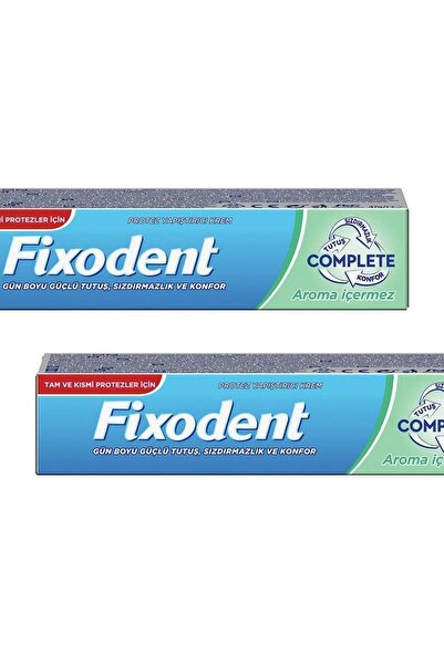 Fixodent Protez Yapıştırıcısı Tat Içermez Natural 47 Gr 2'Li.