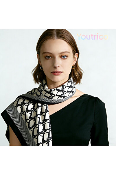 Youtrico وشاح شتوي - إكسسوار ملابس نسائية - دافئ ومريح، صغير ولكنه مريح - 70*70