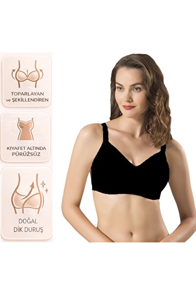 bipamuk Women's C Shaping / Sculpting Minimizer Premium Bra Natural and Balan...