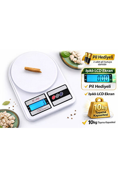 OLİVYA Alvin SF-400 Digital Hassas Mutfak Terazisi