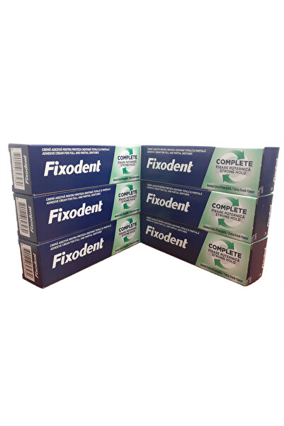 Fixodent COMPLETE GÜÇLÜ TUTUŞ EXTRA FERAH AROMA PROTEZ YAPIŞTIRICI KREM 47 GR...