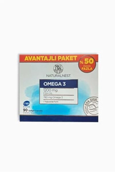 Naturalnest STD Naturalnest Omega 3 Avantajlı Paket 90 Kapsül ( TEKLİDİR )