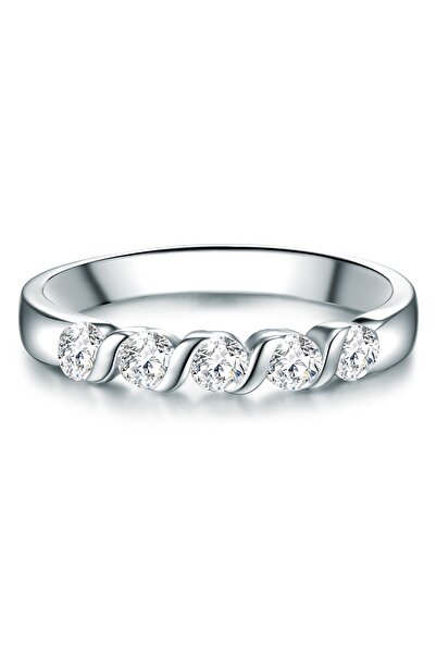 Trilani Silberring Ring Sterling Silber Zirkonia weiß