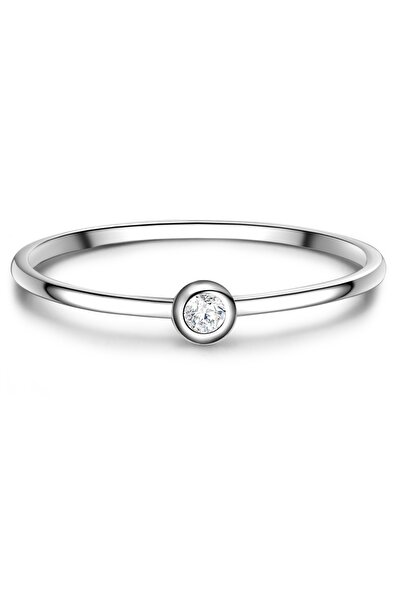 Glanzstücke München Silberring Ring Sterling Silber Zirkonia weiß
