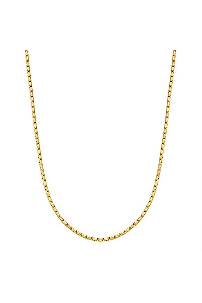 True Rebels Edelstahlhalskette Kette Edelstahl gelbgold