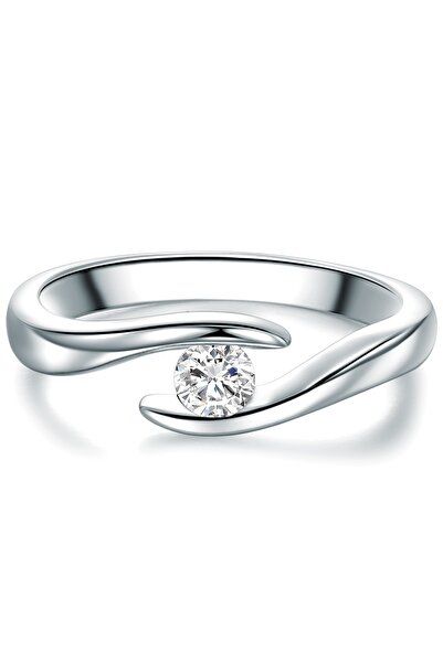 Trilani Silberring Ring Sterling Silber Zirkonia weiß