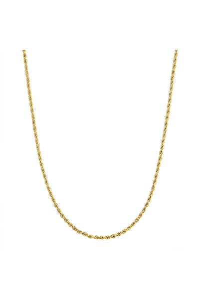 True Rebels Edelstahlhalskette Kette Edelstahl gelbgold