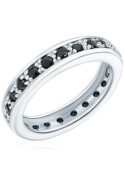 Rafaela Donata Silberring Ring Sterling Silber Zirkonia schwarz